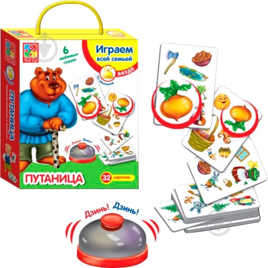 Игра настольная Vladi Toys Путаница VT2103-03 - фото 1