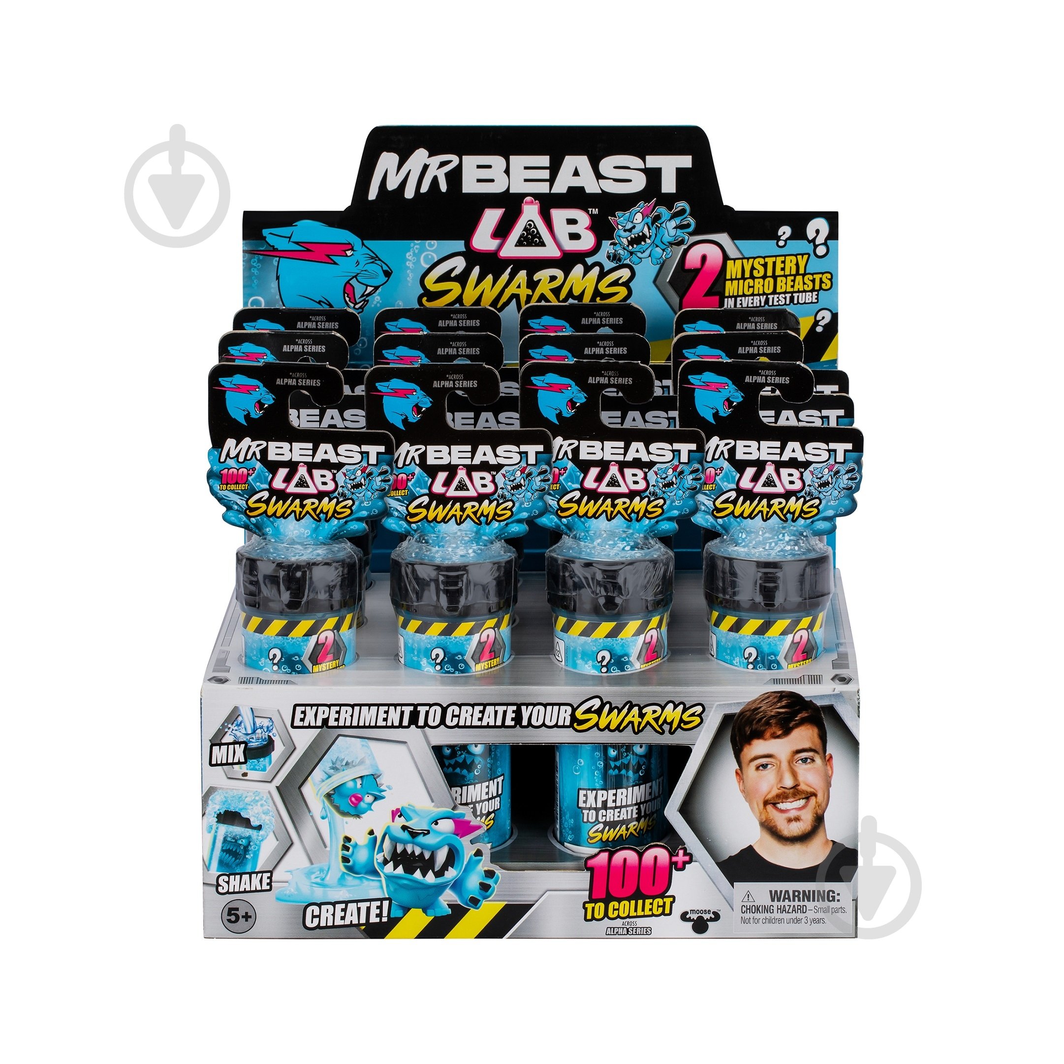 Ігровий набір MrBeast Lab Лабораторія в пробірці Swarms 2 123807 - фото 4 Ігровий набір MrBeast Lab Лабораторія в пробірці Swarms 2 123807 - фото 4