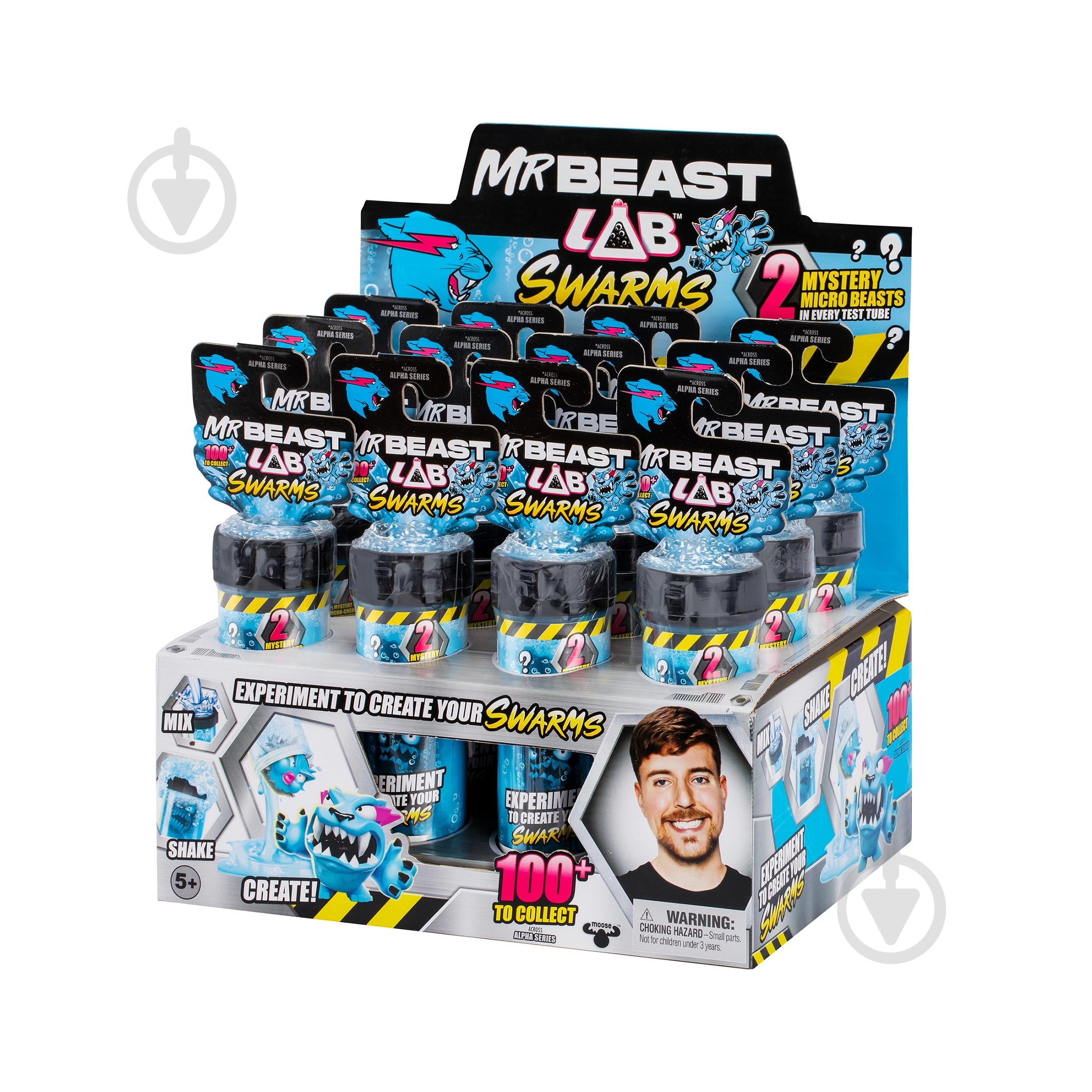 Ігровий набір MrBeast Lab Лабораторія в пробірці Swarms 2 123807 - фото 2 Ігровий набір MrBeast Lab Лабораторія в пробірці Swarms 2 123807 - фото 2