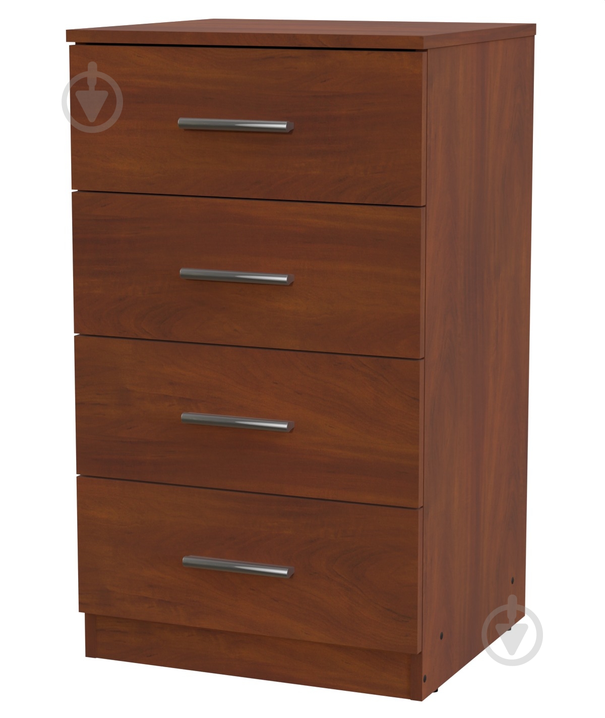 Комод Компанит 4А (П) 493x849x448 мм яблоня/яблоня - фото 1