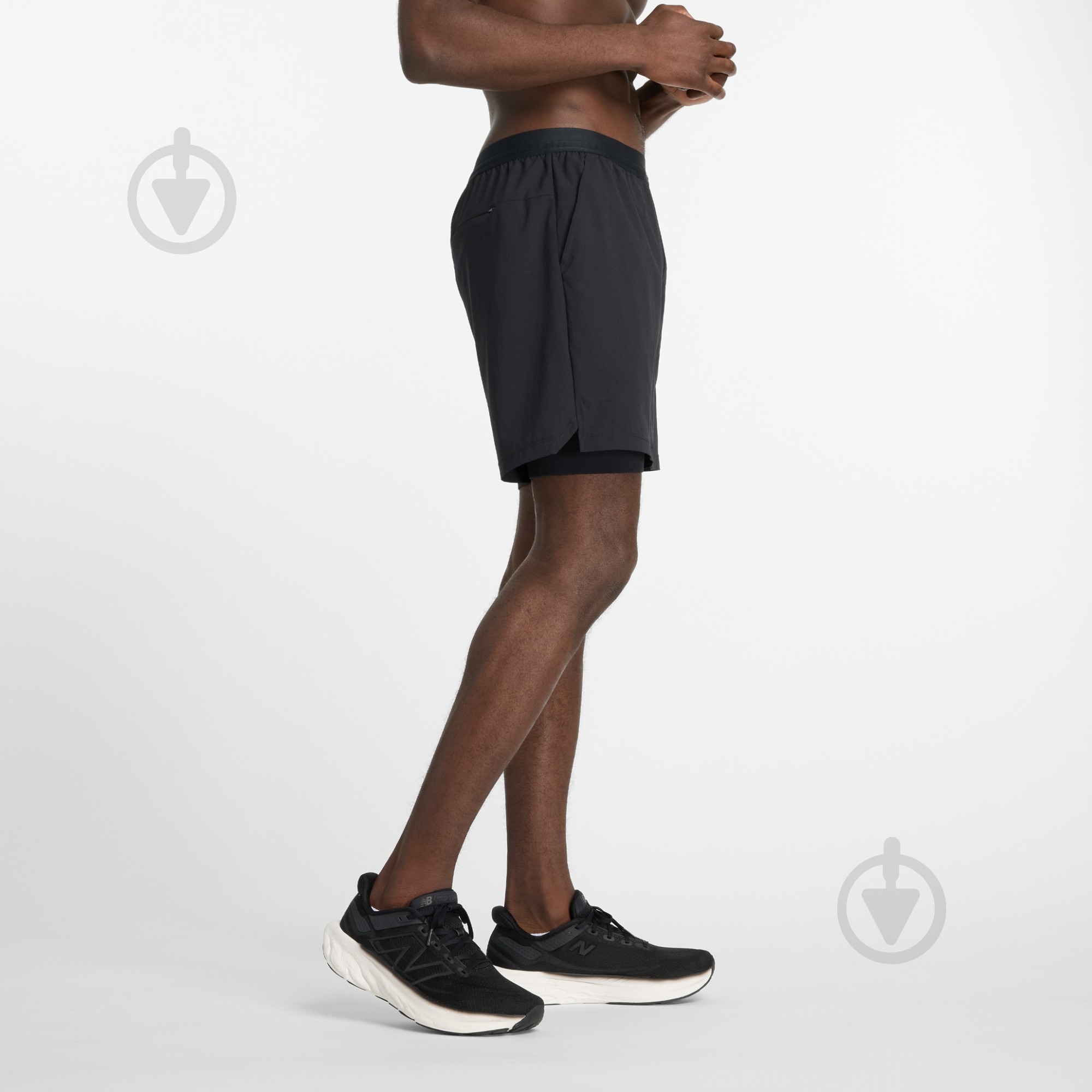 Шорты New Balance MS41288BK р. M черный - фото 3 Шорты New Balance MS41288BK р. M черный - фото 3