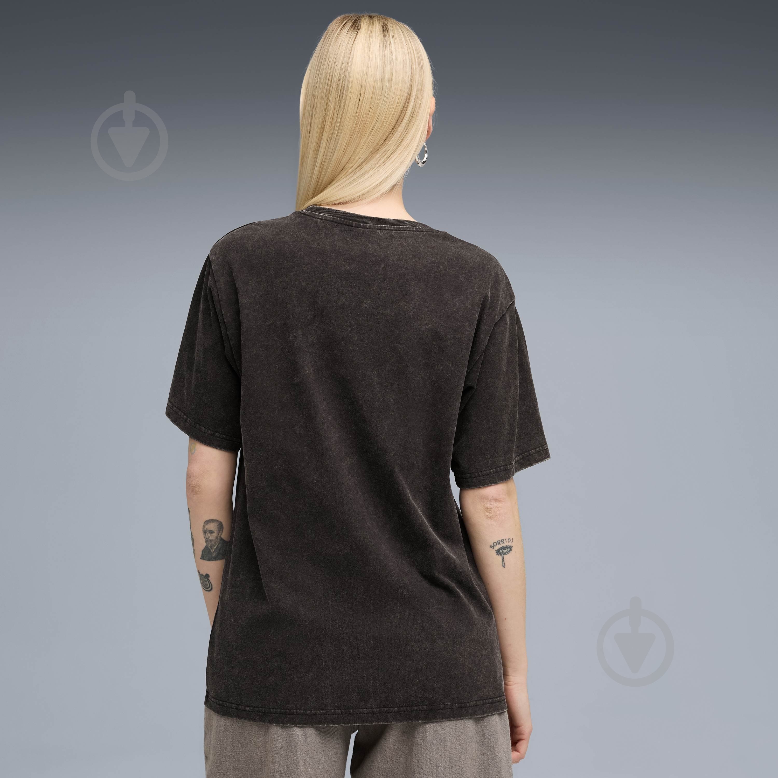 Футболка Puma ESS ELEVATED Relaxed Wash Tee 68810201 р.2XS черный - фото 2 Футболка Puma ESS ELEVATED Relaxed Wash Tee 68810201 р.2XS черный - фото 2