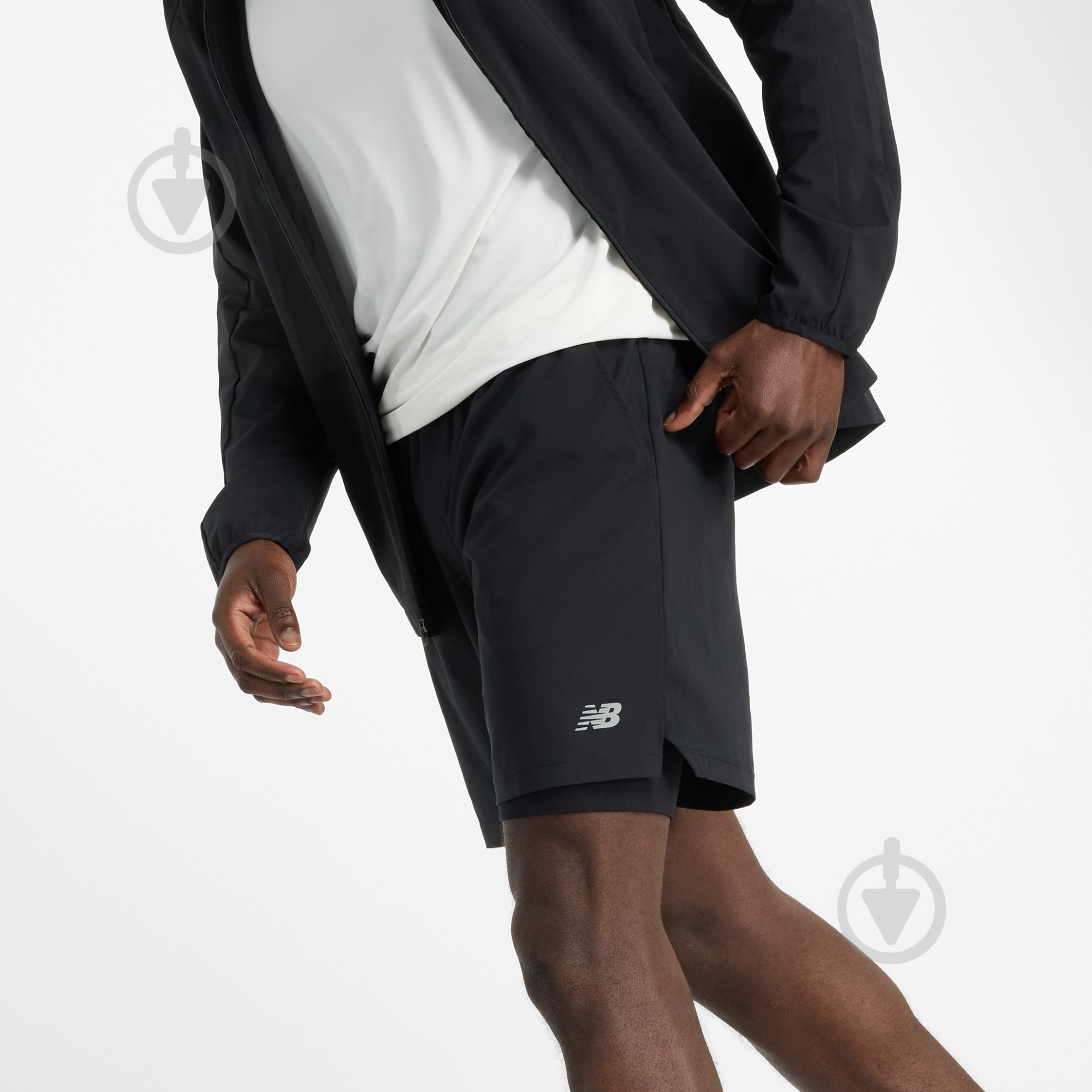 Шорты New Balance MS41288BK р. S черный - фото 5