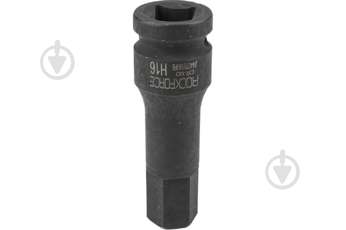 Головка-біта Forcekraft 6-гранна ударна 16 мм 1/2'' 1 шт. FK-24407816MPB - фото 2 Головка-біта Forcekraft 6-гранна ударна 16 мм 1/2'' 1 шт. FK-24407816MPB - фото 2