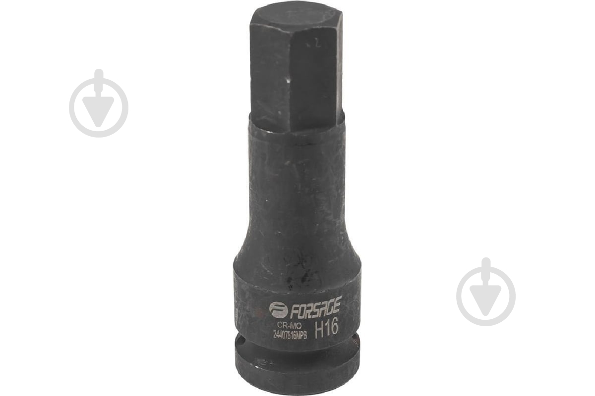 Головка-біта Forcekraft 6-гранна ударна 16 мм 1/2'' 1 шт. FK-24407816MPB - фото 1 Головка-біта Forcekraft 6-гранна ударна 16 мм 1/2'' 1 шт. FK-24407816MPB - фото 1