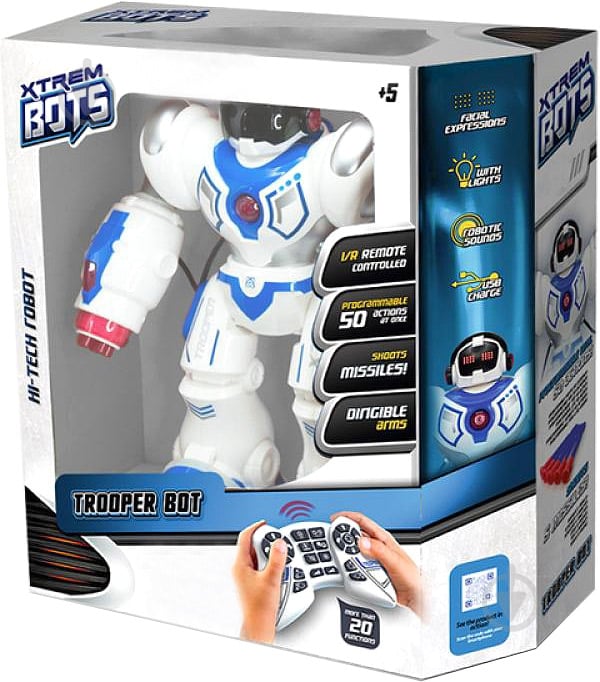 Робот на р/к Blue Rocket Trooper Bot - фото 3