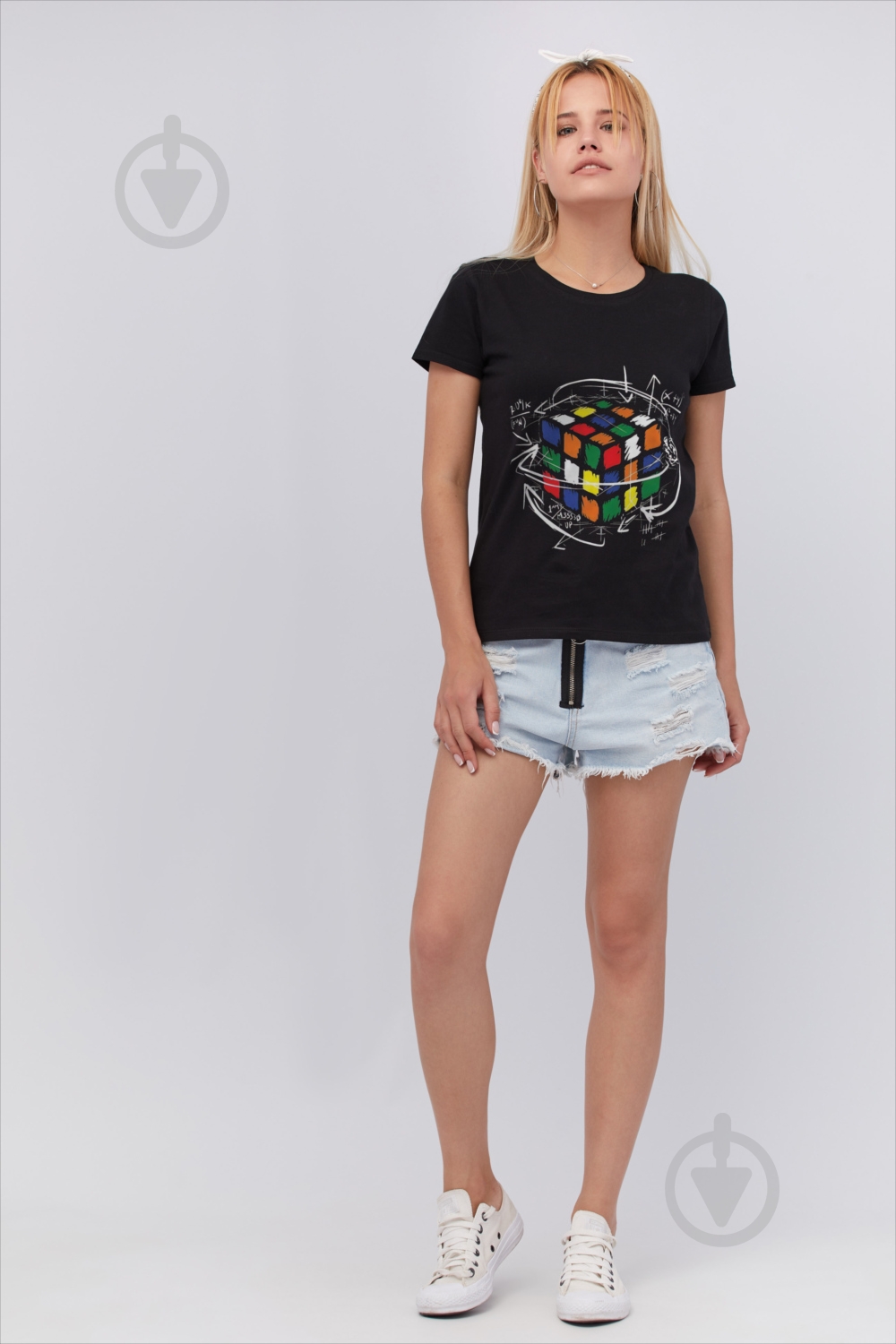 Футболка YAPPI Basic WB1062 р.L черный - фото 2