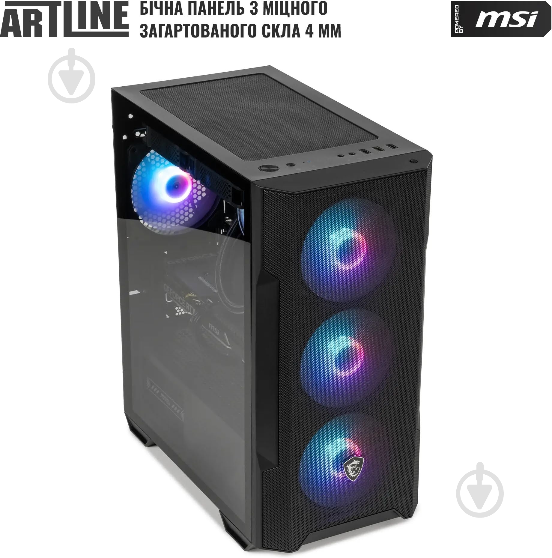 Комп'ютер Artline Gaming DRGN (DRGNv122) black - фото 13