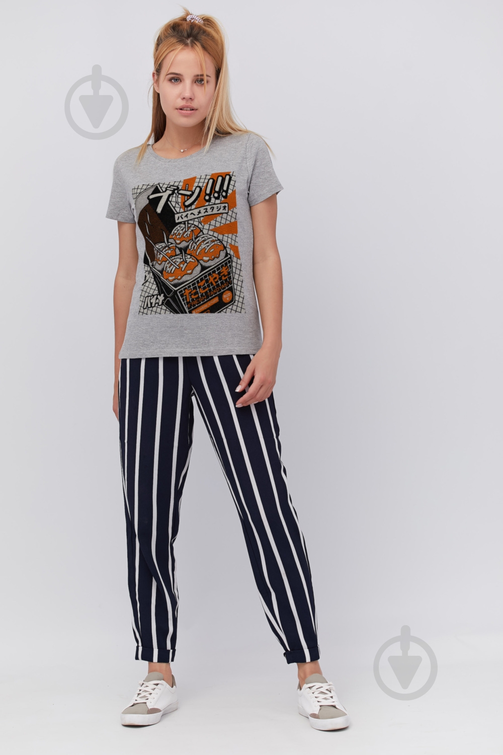 Футболка YAPPI Basic WG1096 р.L серый - фото 2