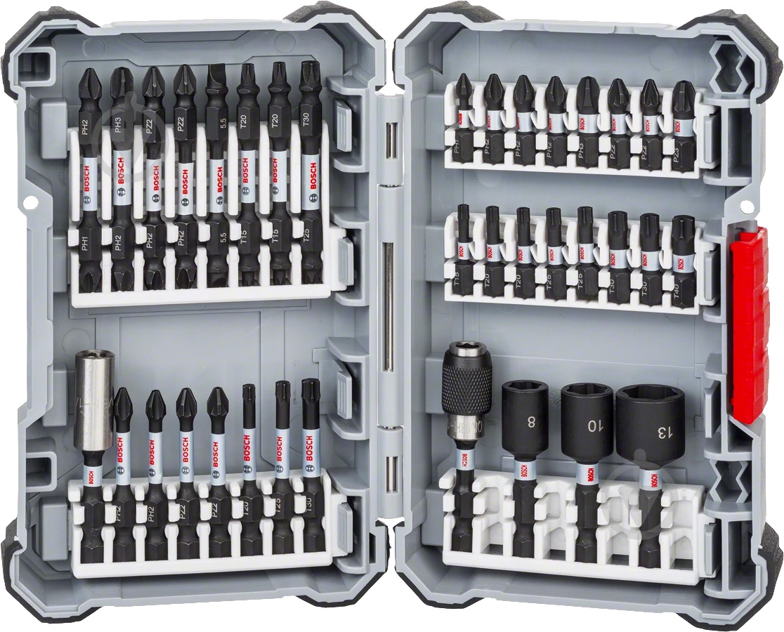 Набор бит Bosch Impact Control 36 шт. 2608522365 - фото 1