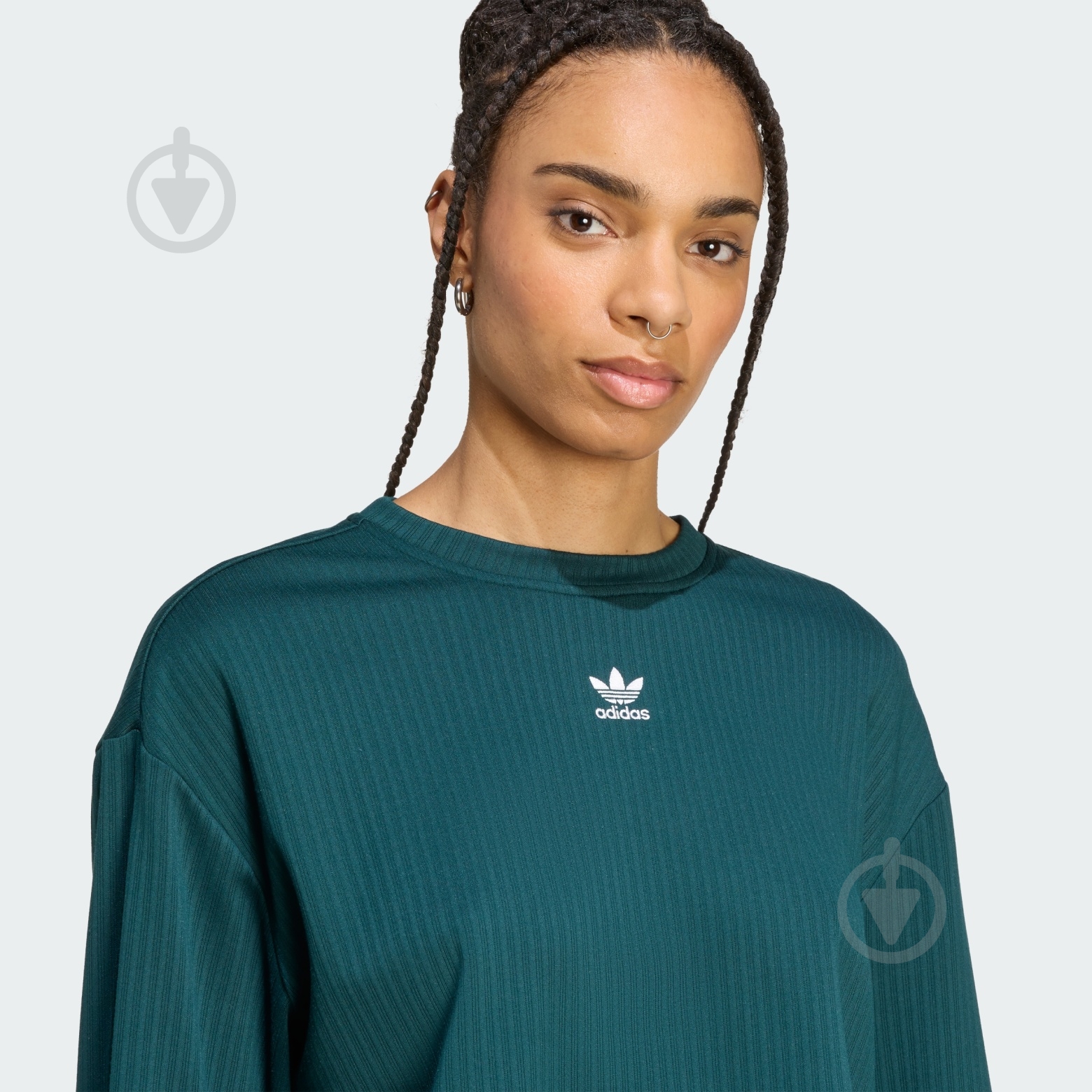 Футболка Adidas ESS WR LS JW6092 р.L зелений - фото 3 Футболка Adidas ESS WR LS JW6092 р.L зелений - фото 3