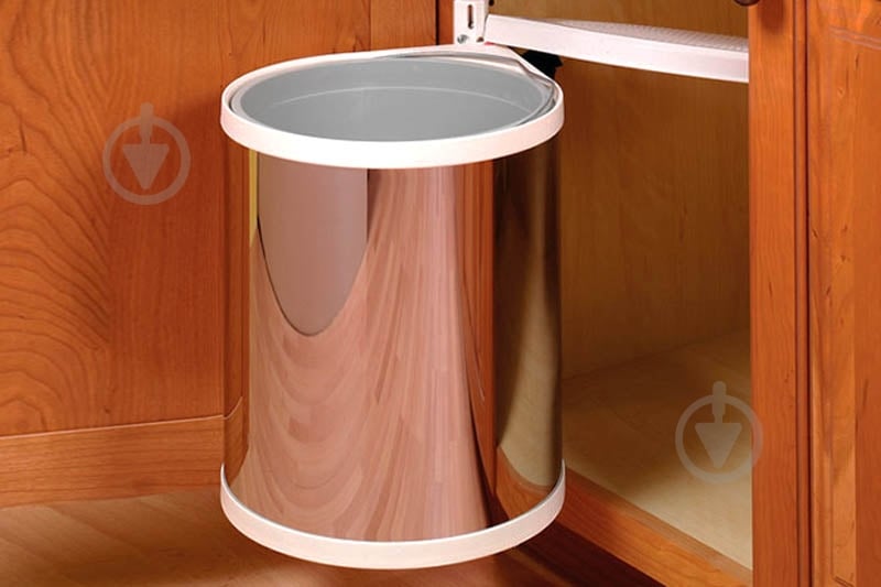 Ведро для мусора Hafele 502.12.023 светло-серое светло-серый 502.12.023 - фото 2