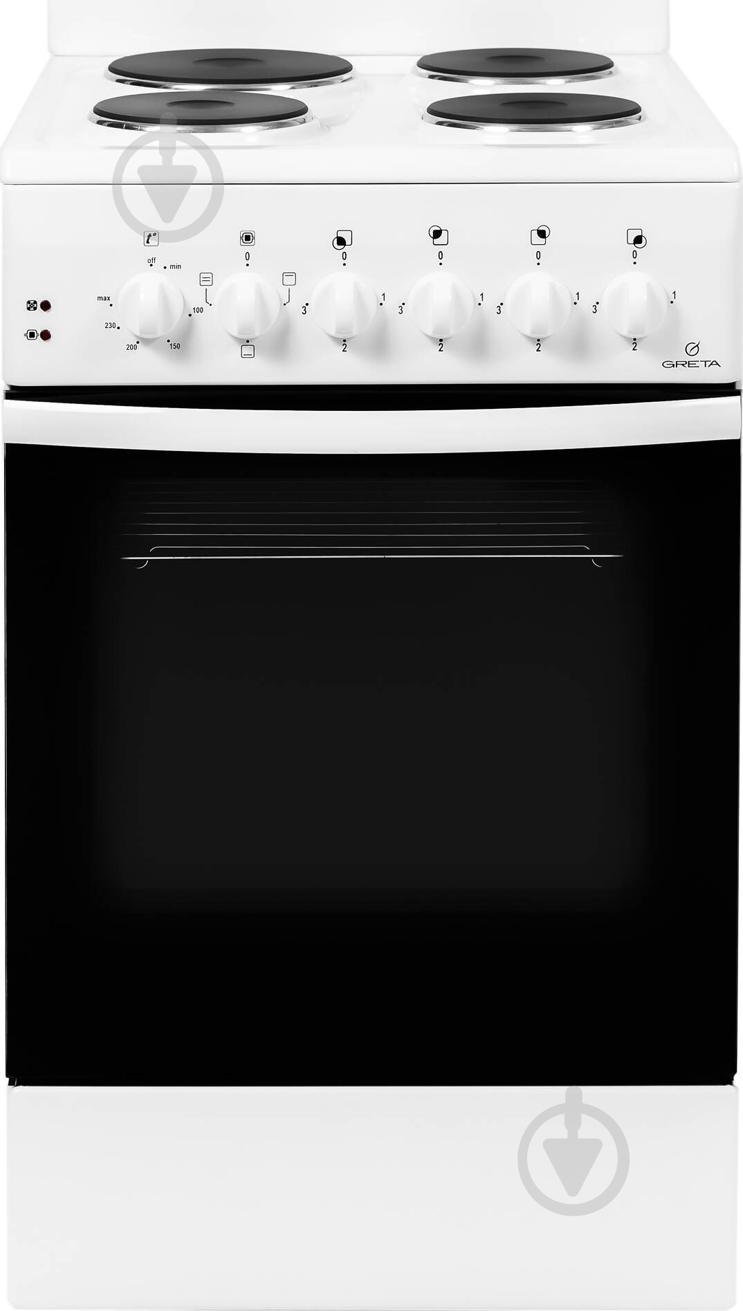 Плита электрическая Greta EE 5001 NF 13 (W) (1470-Е-06 белая) - фото 1