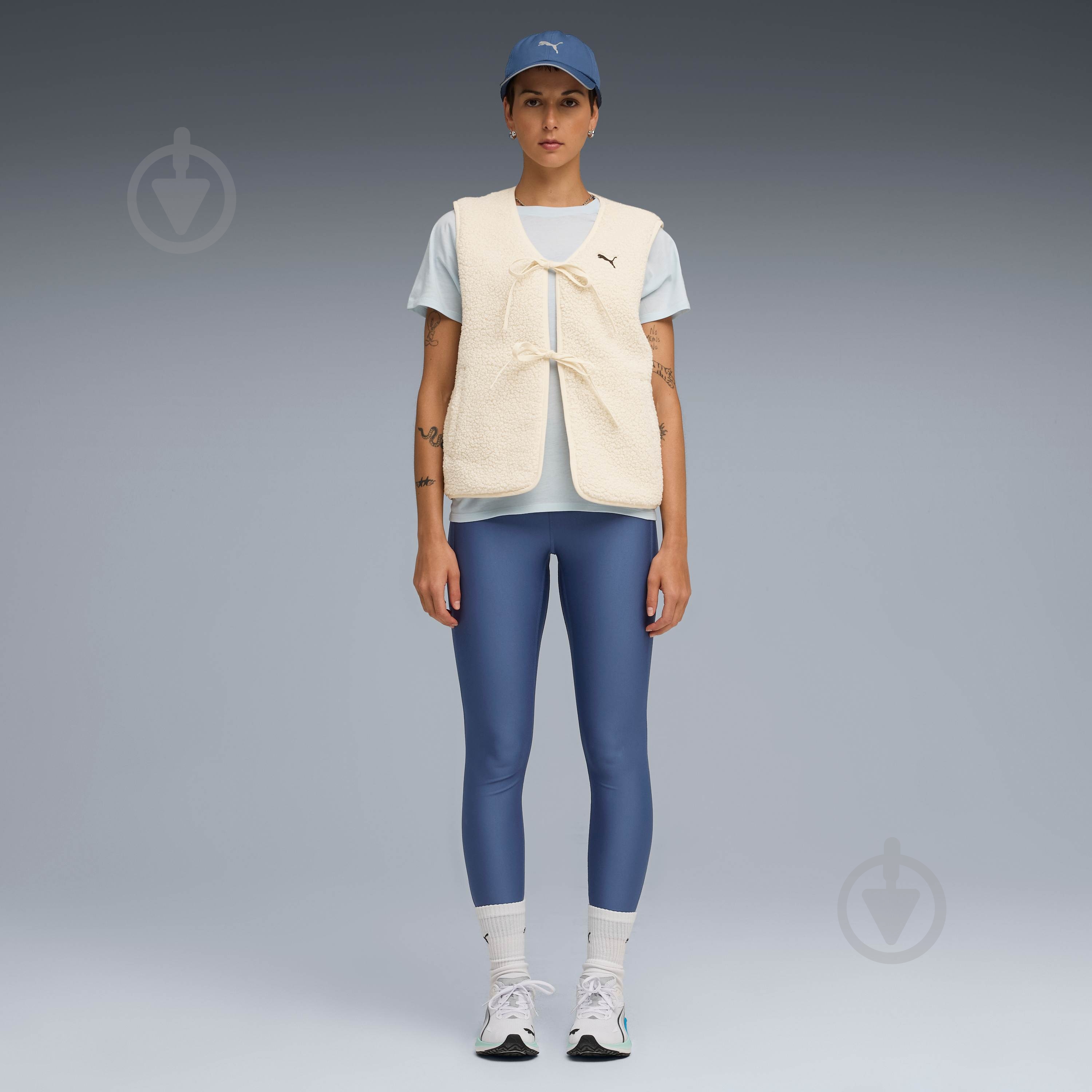 Футболка Puma RUN VELOCITY TEE (TRI-BLEND) 52658099 р.L синий - фото 3 Футболка Puma RUN VELOCITY TEE (TRI-BLEND) 52658099 р.L синий - фото 3