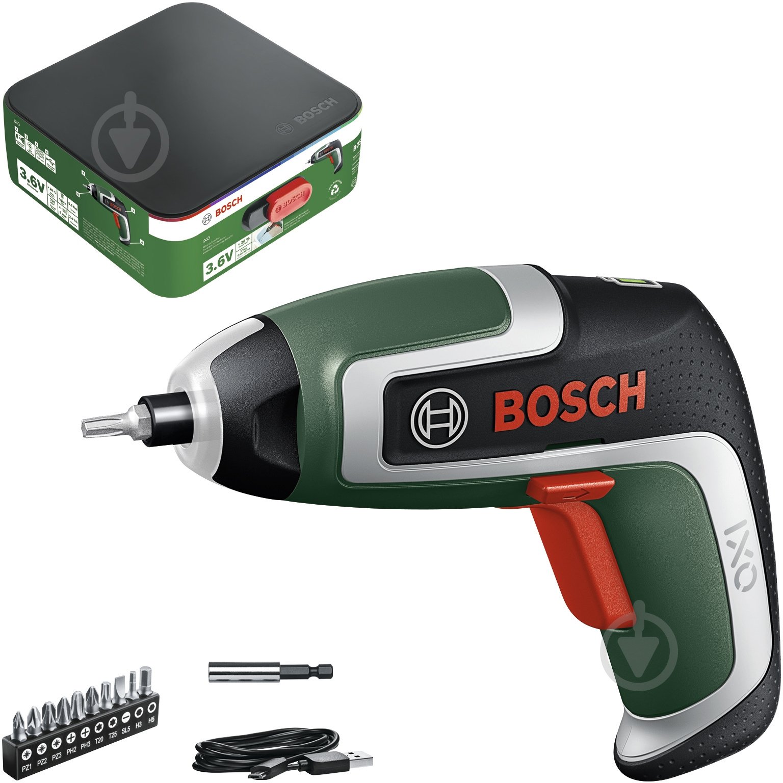 Отвертка аккумуляторная Bosch IXO 7 - Basic 06039E0020 - фото 1