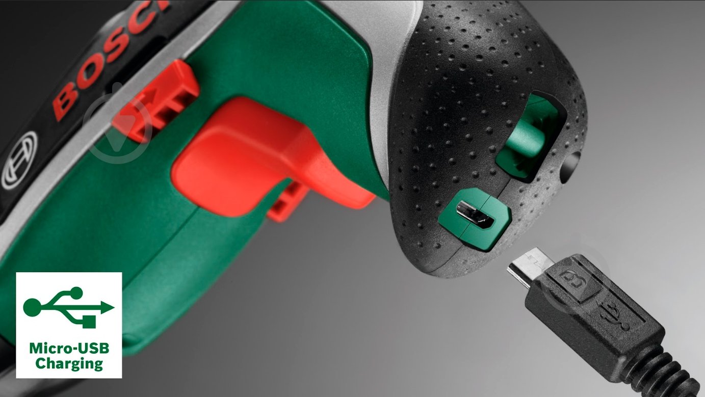 Отвертка аккумуляторная Bosch IXO 7 - Basic 06039E0020 - фото 8