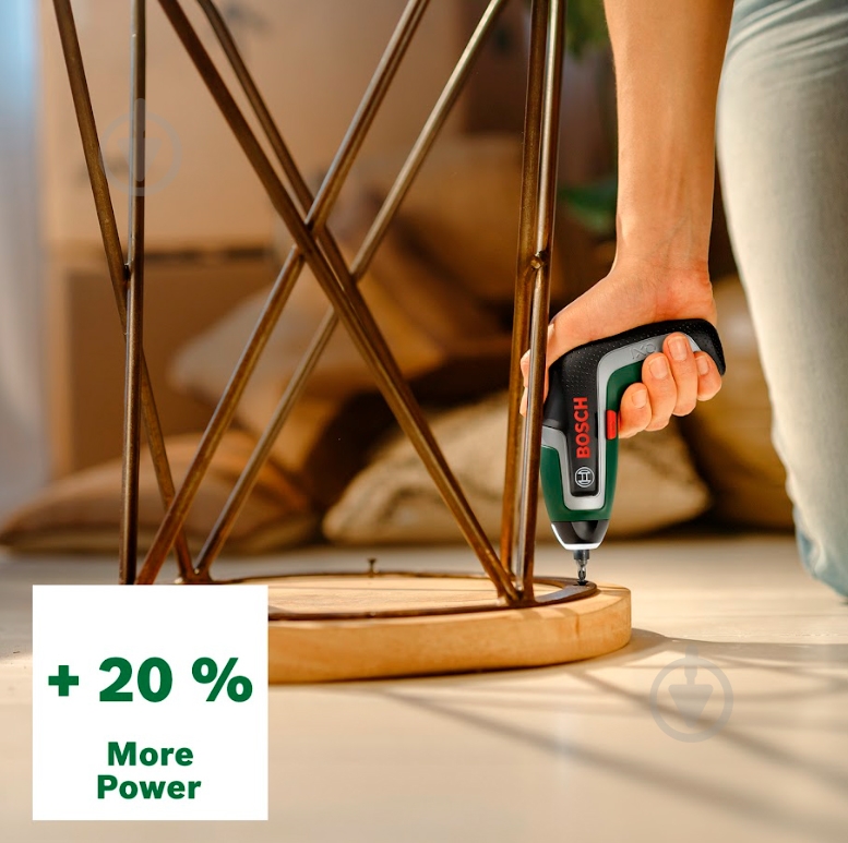 Отвертка аккумуляторная Bosch IXO 7 - Basic 06039E0020 - фото 10