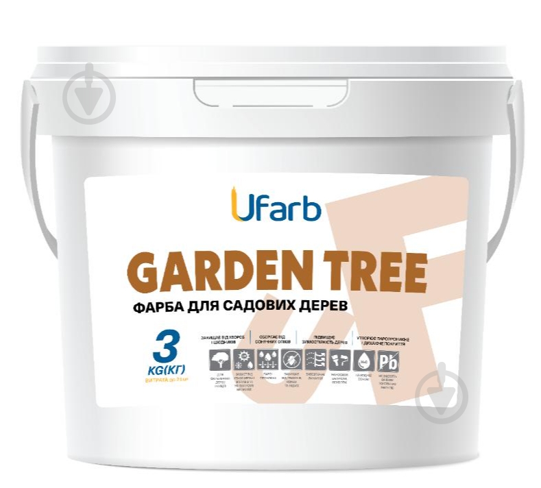 Краска Ufarb UFarb Garden Tree 3 кг - фото 1