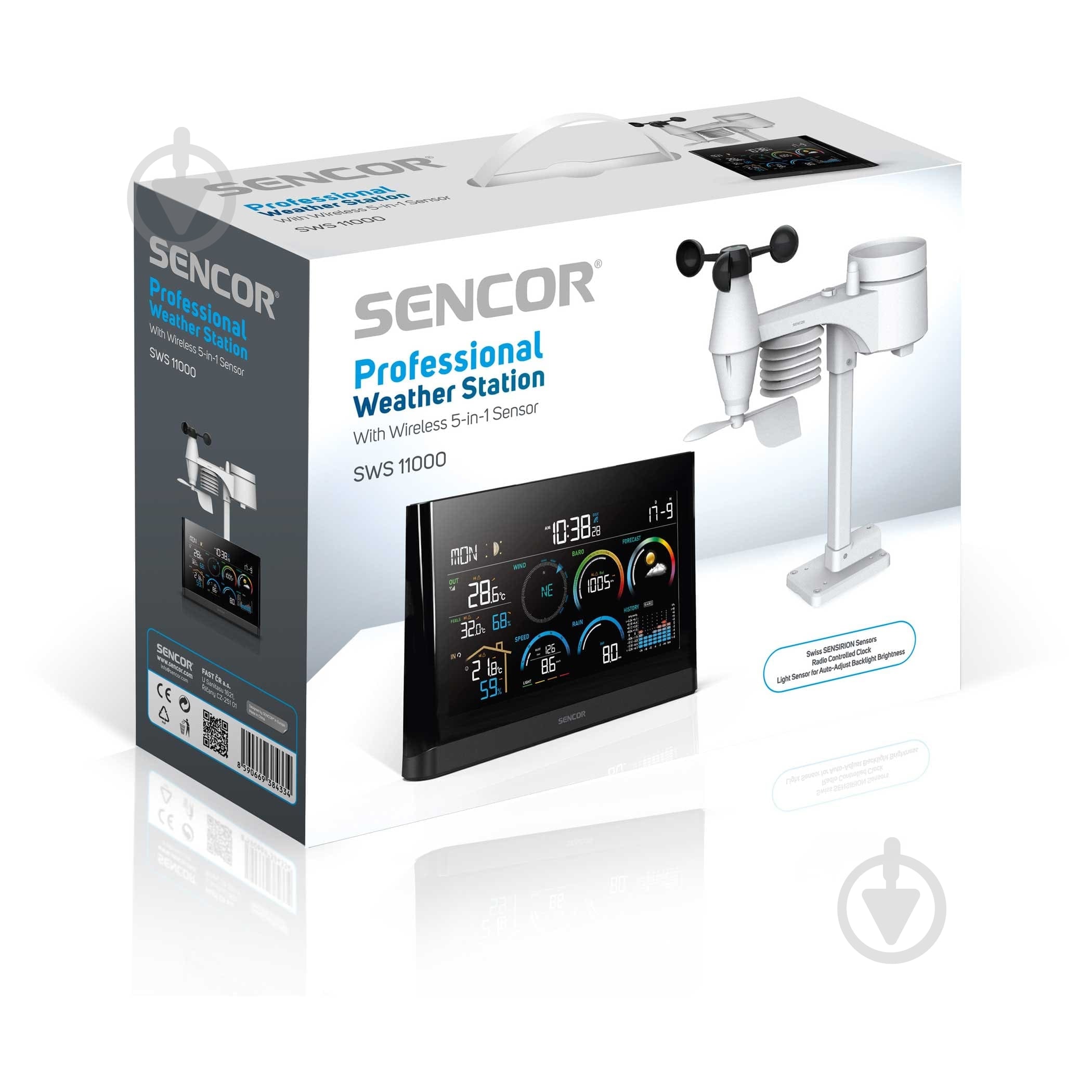 Метеостанция Sencor SWS11000 - фото 13