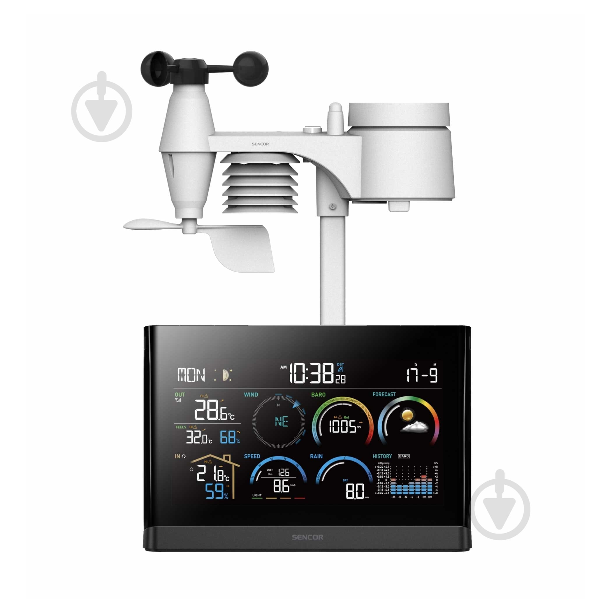 Метеостанция Sencor SWS11000 - фото 2