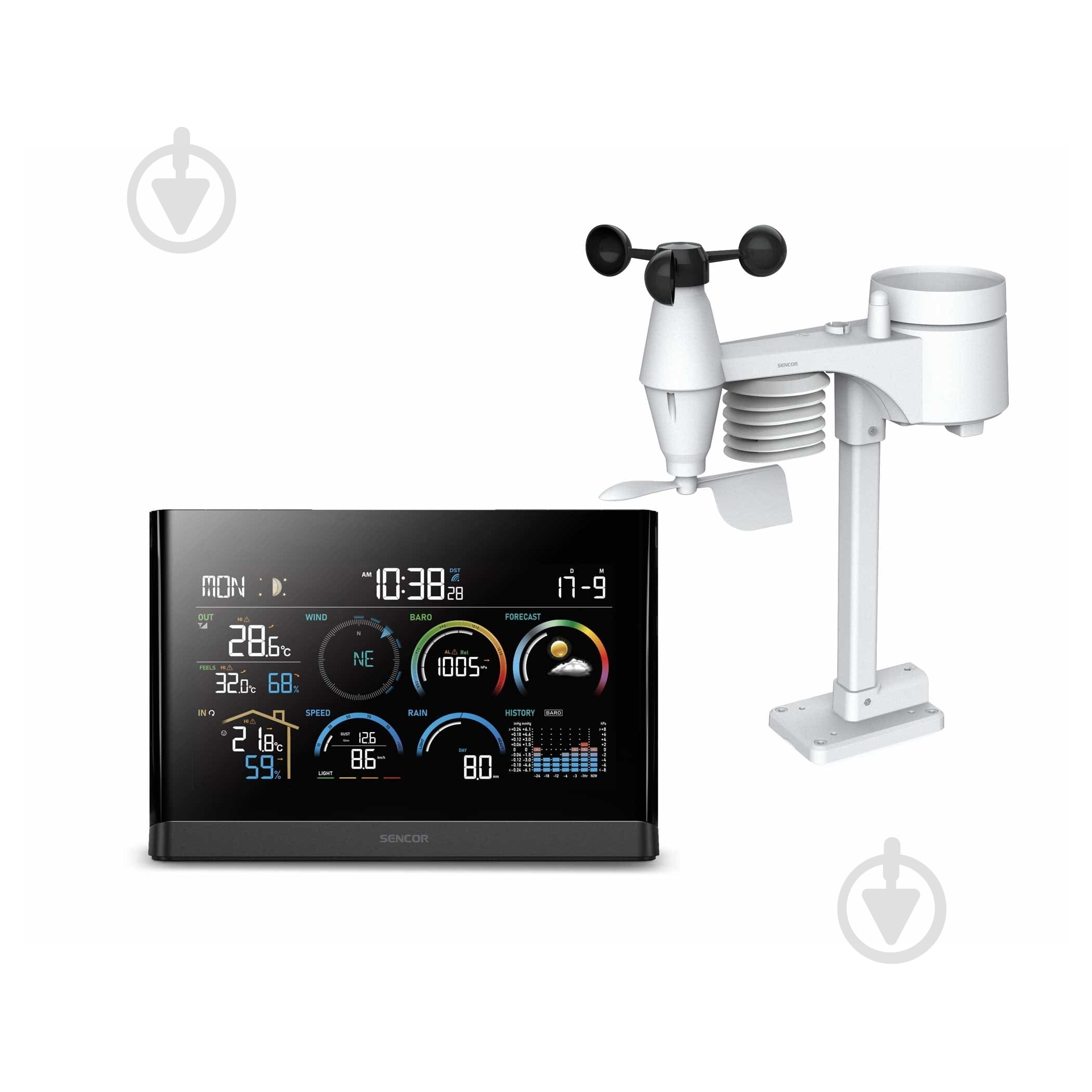 Метеостанция Sencor SWS11000 - фото 4