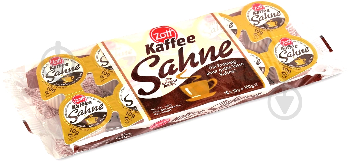 Сливки Цотт к кофе 10x10 г - фото 1