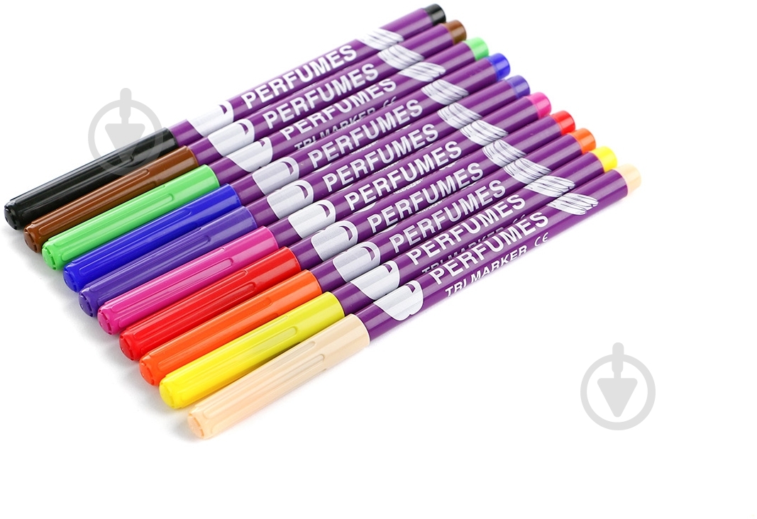 Фломастеры Perfumes 10 шт. с запахом 2589/10 Centropen - фото 2
