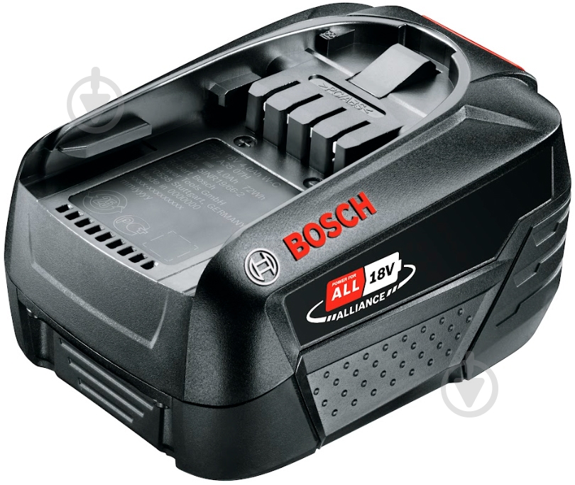 Батарея аккумуляторная Bosch 18,0V 4Ah PBA 1600A011T8 - фото 1 Батарея аккумуляторная Bosch 18,0V 4Ah PBA 1600A011T8 - фото 1