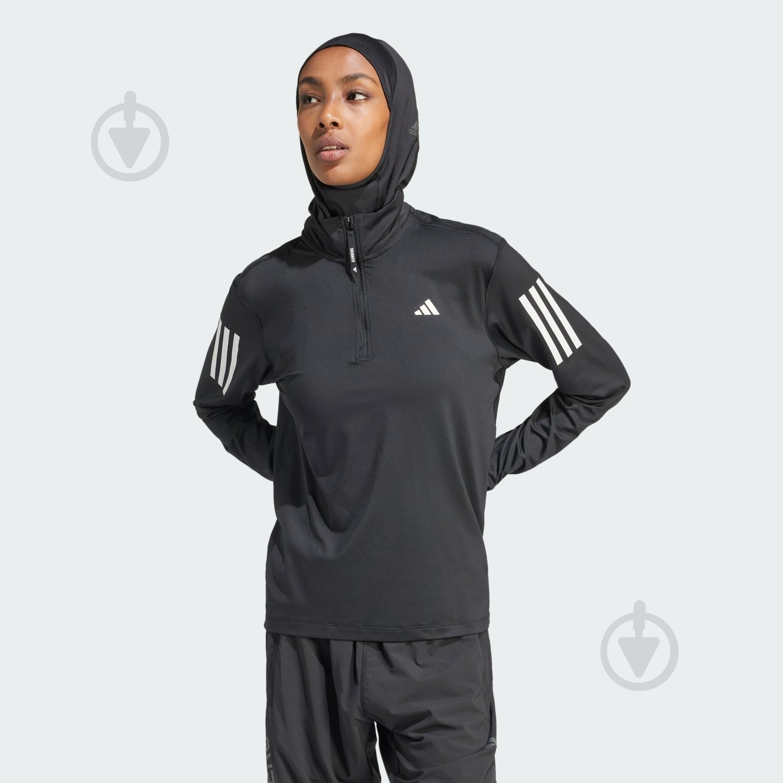 Футболка Adidas OTR B HZIP IK7440 р.L чорний - фото 1 Футболка Adidas OTR B HZIP IK7440 р.L чорний - фото 1