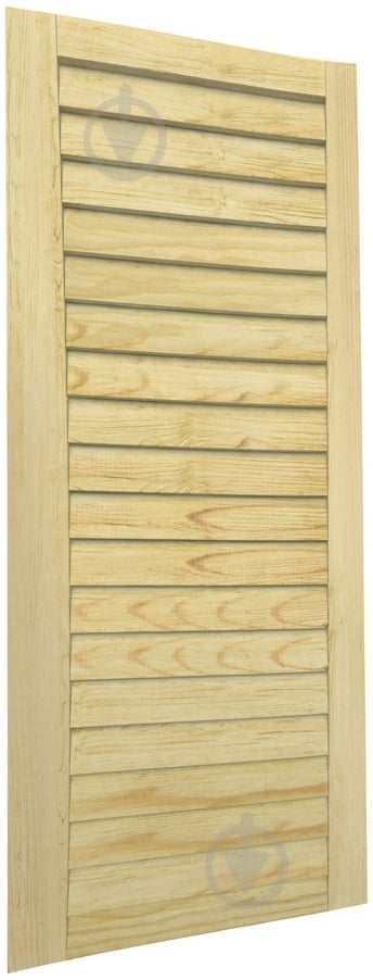 Жалюзийная дверца сосновая 2422x494 мм - фото 2