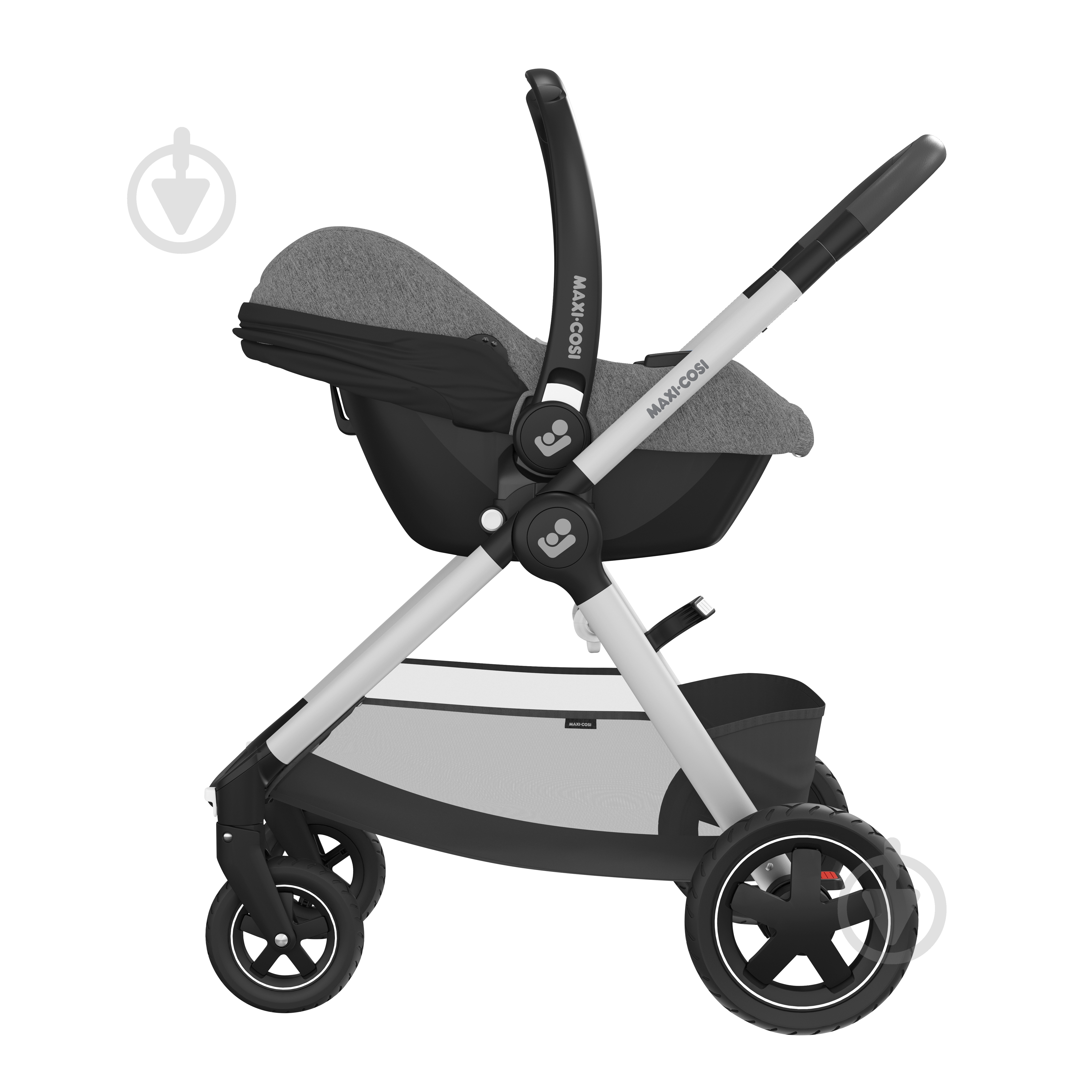 Автокресло Maxi-Cosi CabrioFix i-Size Select серый 8558029110 - фото 8