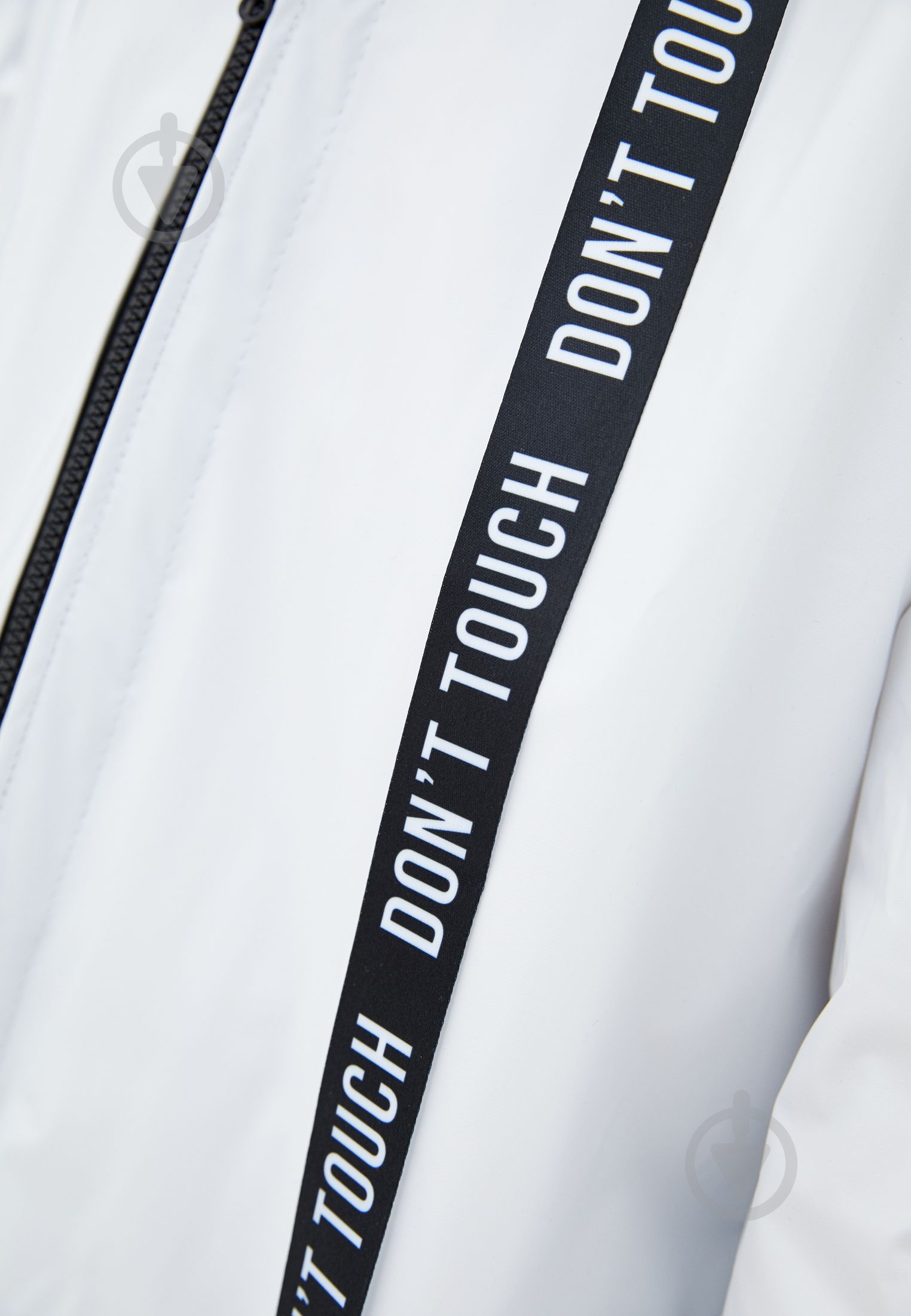 Плащ-дощовик Drydope зі стрічкою Don’t Touch жіночий р. L білий - фото 4