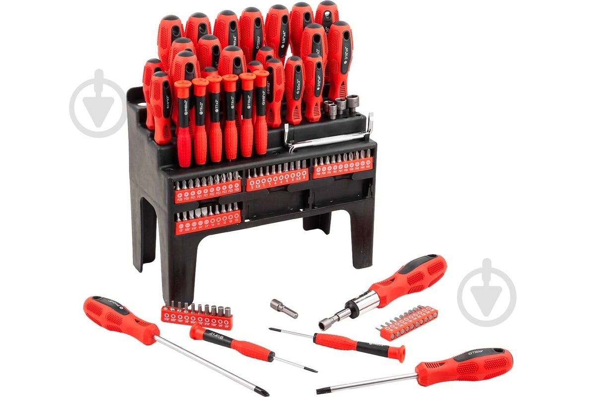 Набір викруток JBC та біт, на пластиковому стенді JBC-10100 - фото 2 Набір викруток JBC та біт, на пластиковому стенді JBC-10100 - фото 2