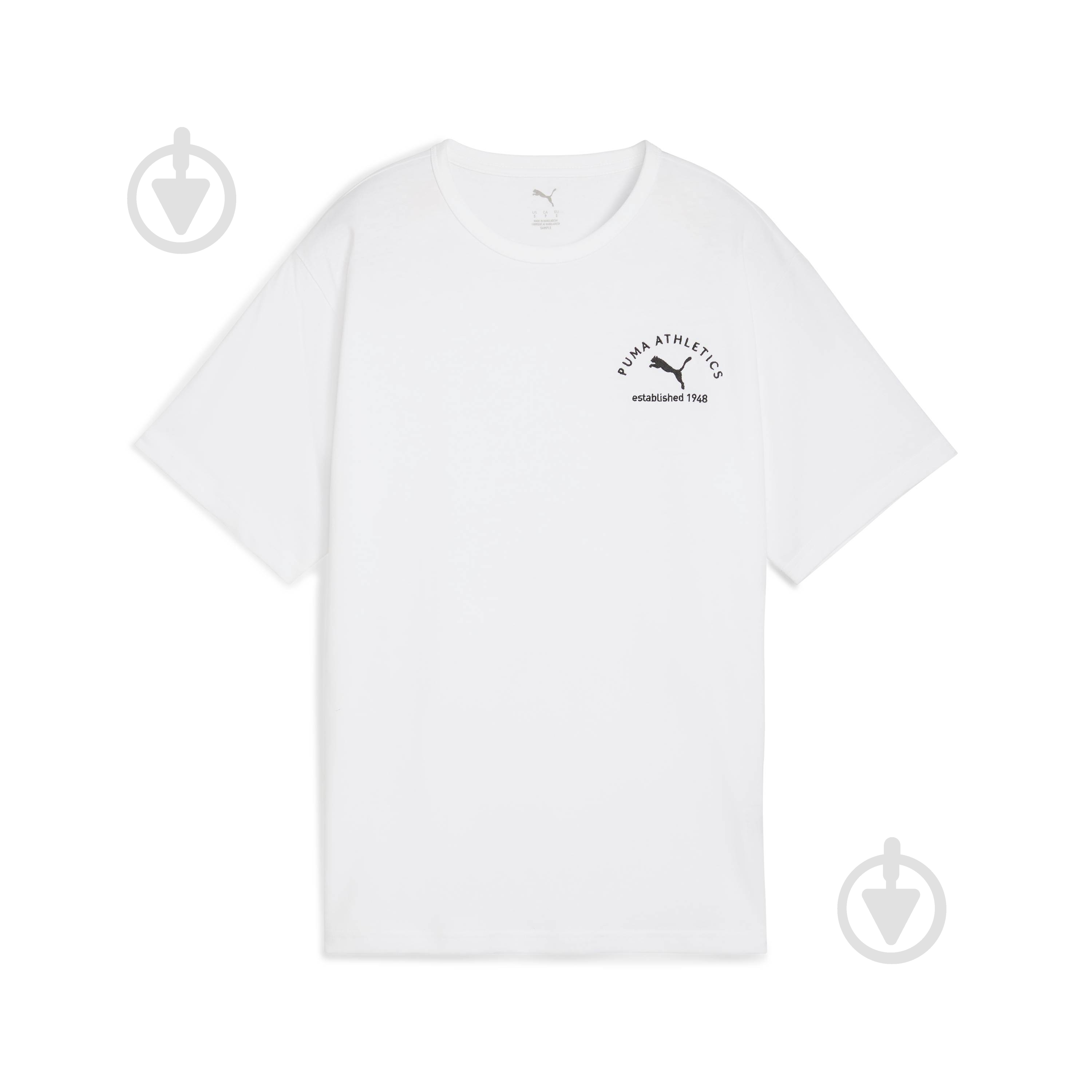Футболка Puma CLASS Relaxed Tee 68813002 р.M белый - фото 1
