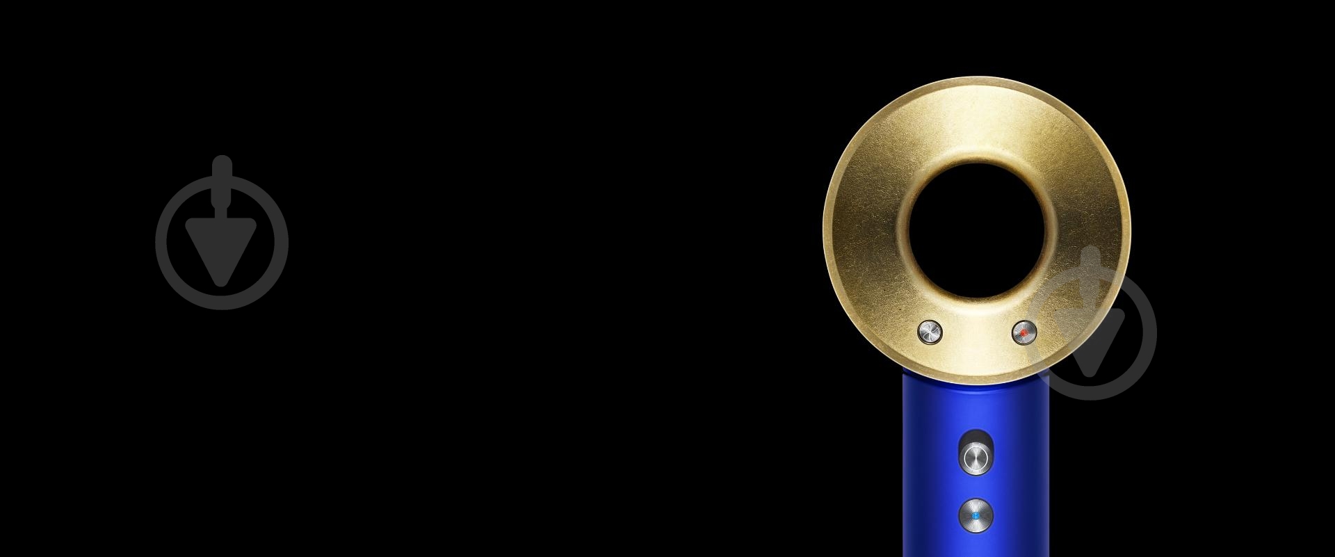 Фен Dyson HD07 Supersonic 23.75K Blue/Gold - фото 15