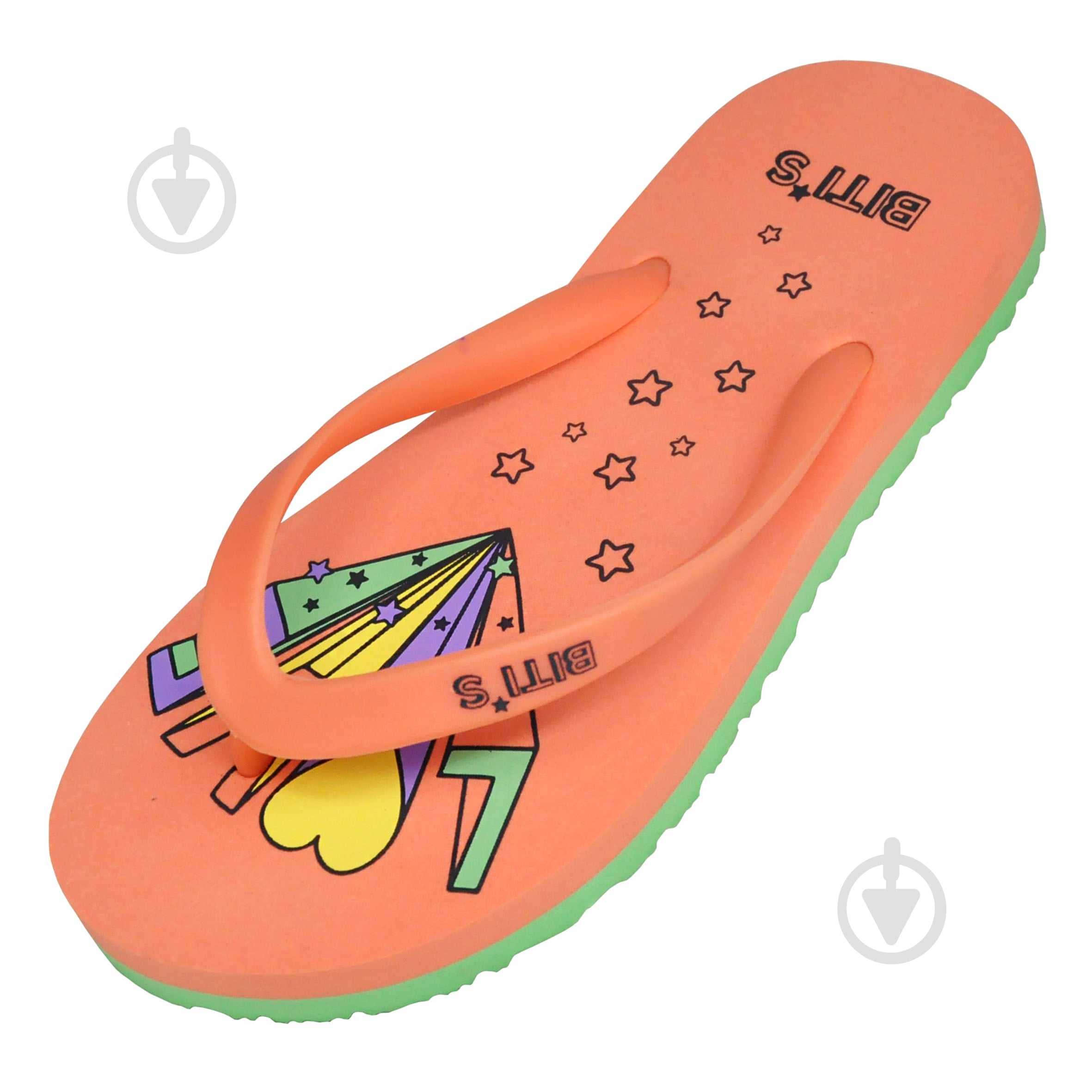 Вьетнамки для девочки Bitis 21143-16 р.33 коралловый - фото 1 Вьетнамки для девочки Bitis 21143-16 р.33 коралловый - фото 1