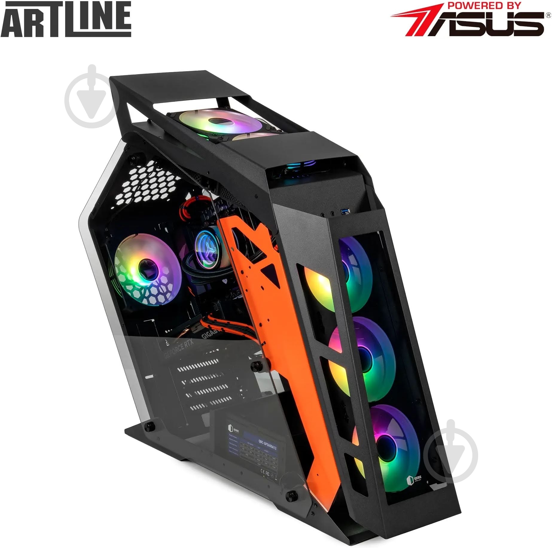 Компьютер Artline Gaming STLKR (STLKRv75) black/orange - фото 13
