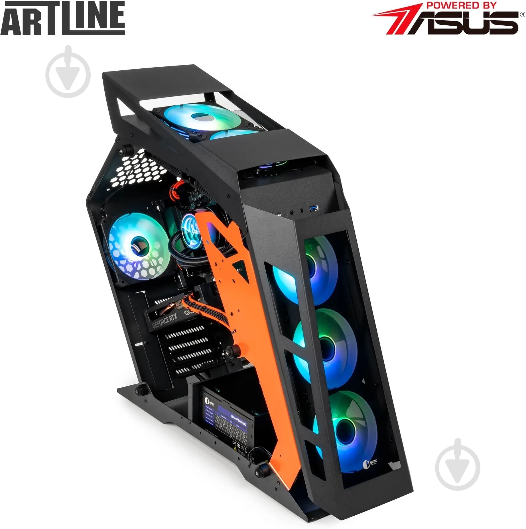 Компьютер Artline Gaming STLKR (STLKRv75) black/orange - фото 3