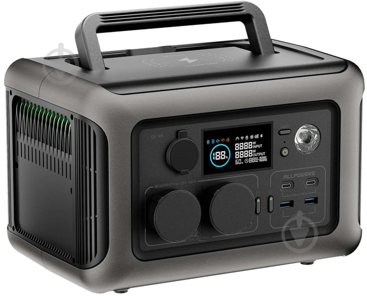 Зарядна станція ALLPOWERS R600 (299 Вт·год) - фото 3