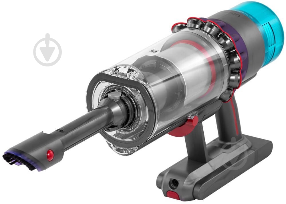 Пылесос аккумуляторный Dyson SV23 GEN5DT Abs (446989-01) nickel/purple - фото 12