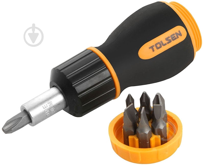 Отвертка-держатель бит Tolsen 7 шт. 20033 - фото 1 Отвертка-держатель бит Tolsen 7 шт. 20033 - фото 1