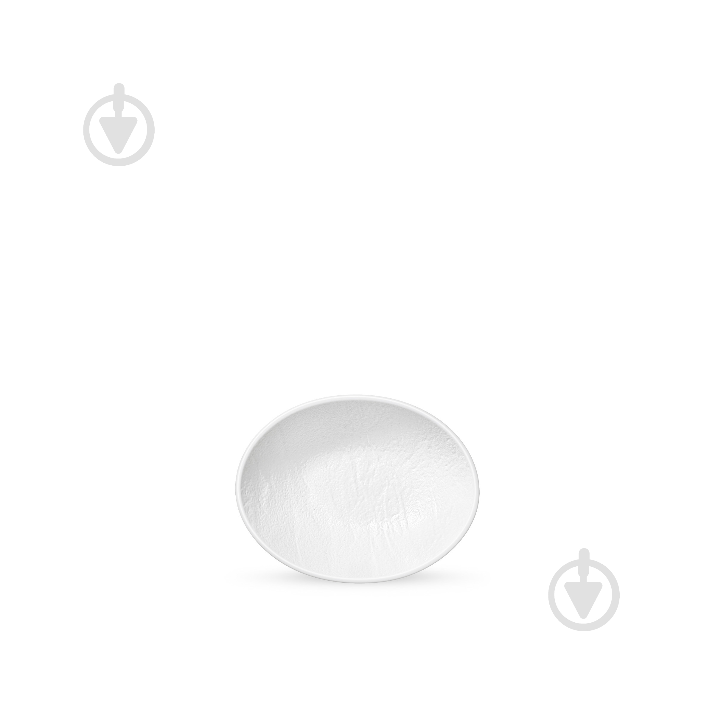 Блюдо овальное Wilmax глубокое Whitestone 8х6х3 см 30 мл WL-661517 / A - фото 1