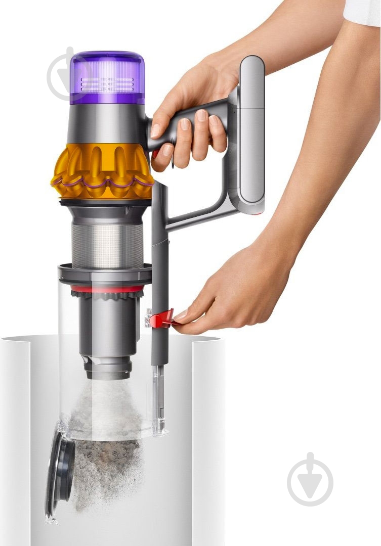 Пылесос аккумуляторный Dyson V15 Detect Absolute silver - фото 3