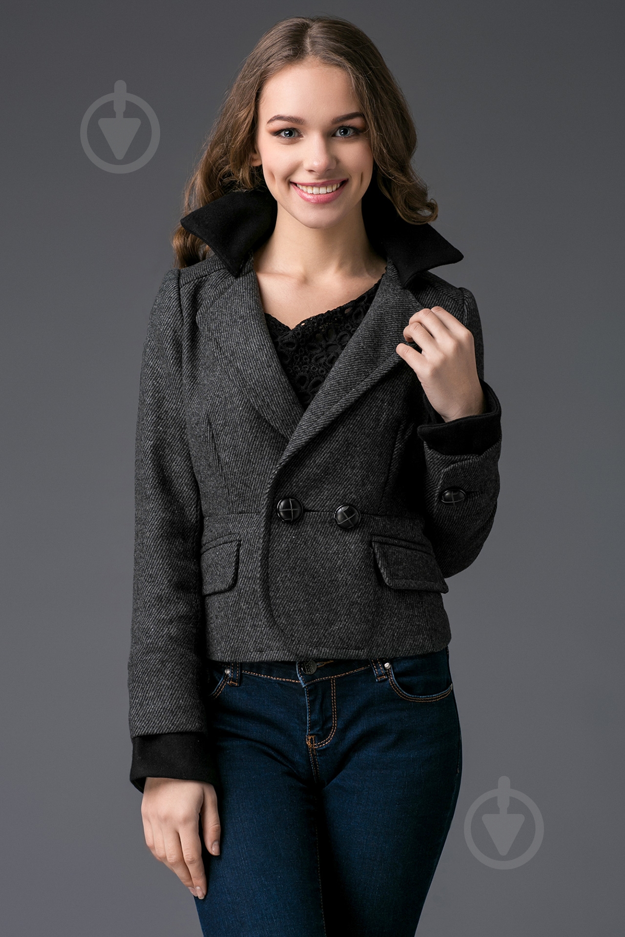 Піджак Nothing but Love р. S сірий 73952 - фото 1 Піджак Nothing but Love р. S сірий 73952 - фото 1