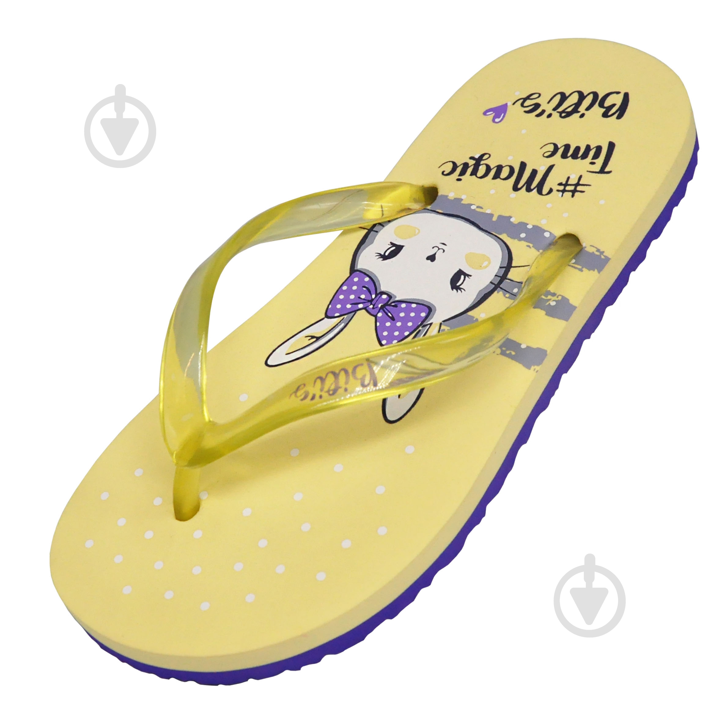 Вьетнамки для девочки Bitis 21144-7 р.30 желтый - фото 1