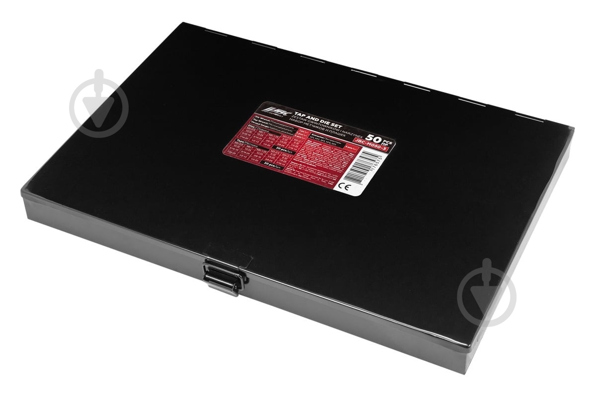 Набор метчиков и плашек (метрический+дюймовый) JBC 50 шт. JBC-M050-3 - фото 4 Набор метчиков и плашек (метрический+дюймовый) JBC 50 шт. JBC-M050-3 - фото 4