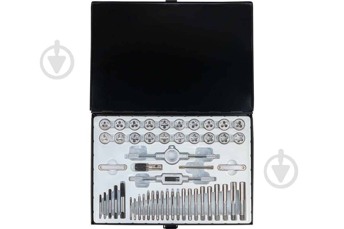 Набор метчиков и плашек (метрический+дюймовый) JBC 50 шт. JBC-M050-3 - фото 3 Набор метчиков и плашек (метрический+дюймовый) JBC 50 шт. JBC-M050-3 - фото 3