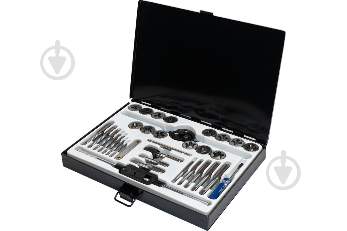 Набор метчиков и плашек (метрический+дюймовый) Scheppach 33 шт. SCH-M033-3 - фото 2 Набор метчиков и плашек (метрический+дюймовый) Scheppach 33 шт. SCH-M033-3 - фото 2