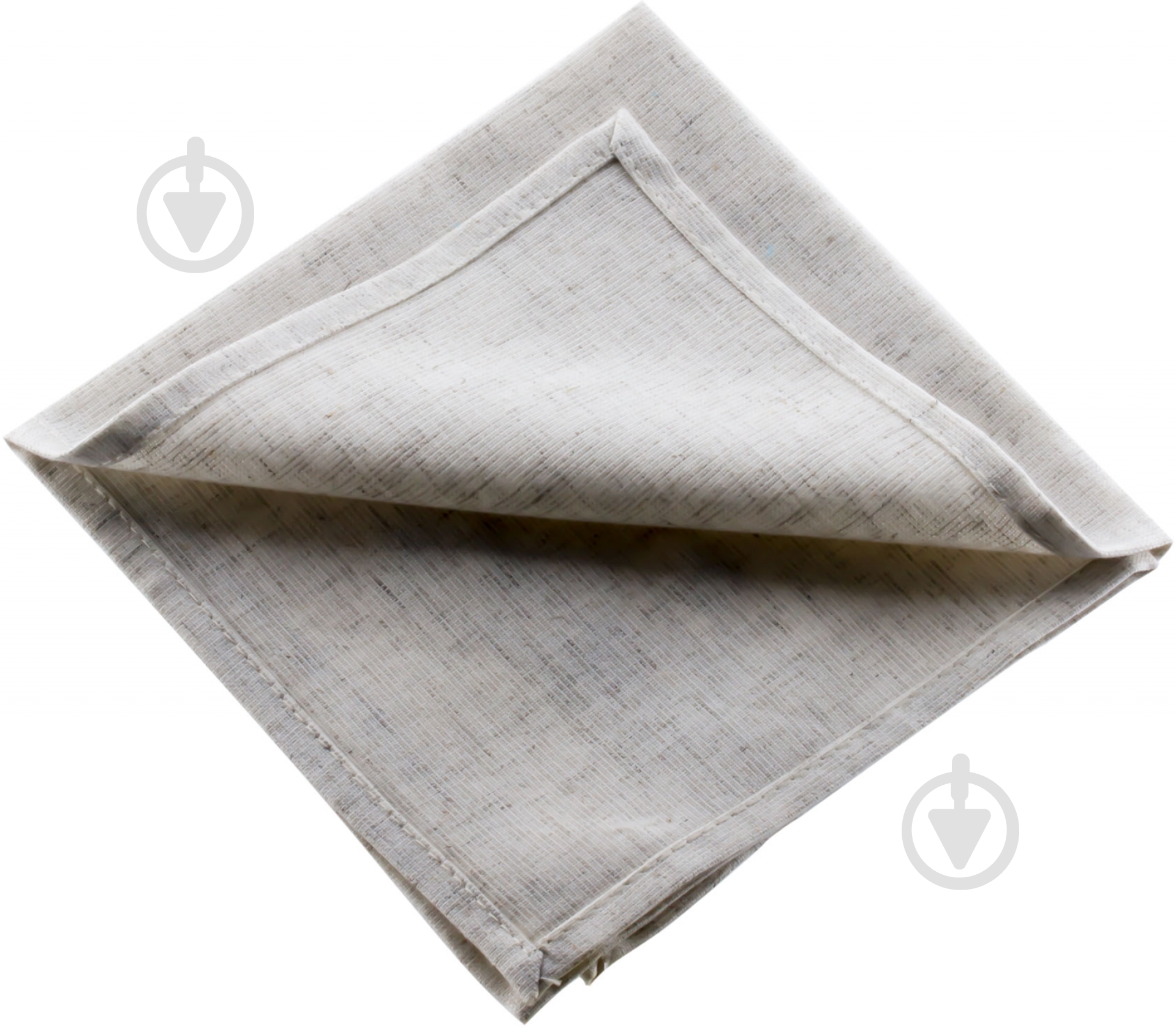 Салфетка Эдельвика 566-13/08 33x33 см серый с рисунком - фото 2