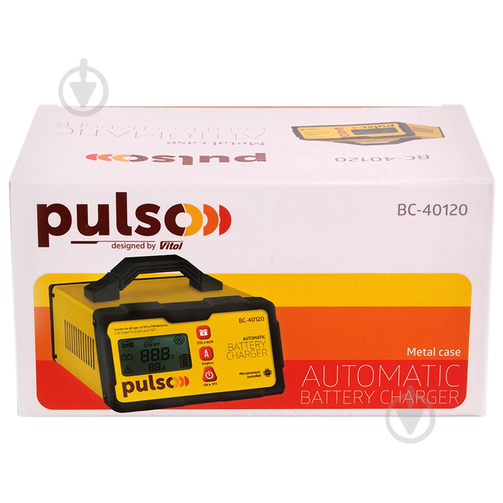 Зарядное устройство импульсный PULSO 10 А 120 А/год (BC-40120) - фото 3